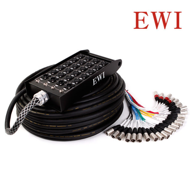 EWI PSPX-20-4 20채널 4리턴 XLR 캐논 멀티케이블 멀티박스 (30M)