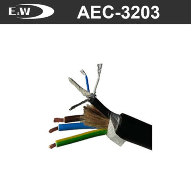 오디오 전기 일체형 콘바인 케이블 E&amp;W AEC3203 100M 한롤