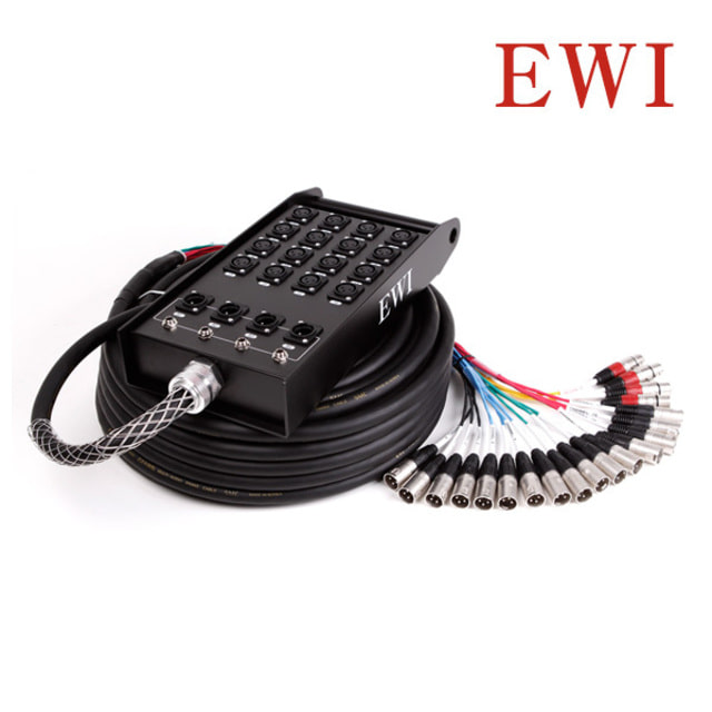 EWI PSPX-16-4 16채널 4리턴 XLR 캐논 멀티케이블 멀티박스 (15M)
