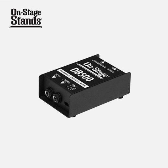 OnStage DB500 패시브 다이렉트 박스 DI BOX DI박스 1채널 모노