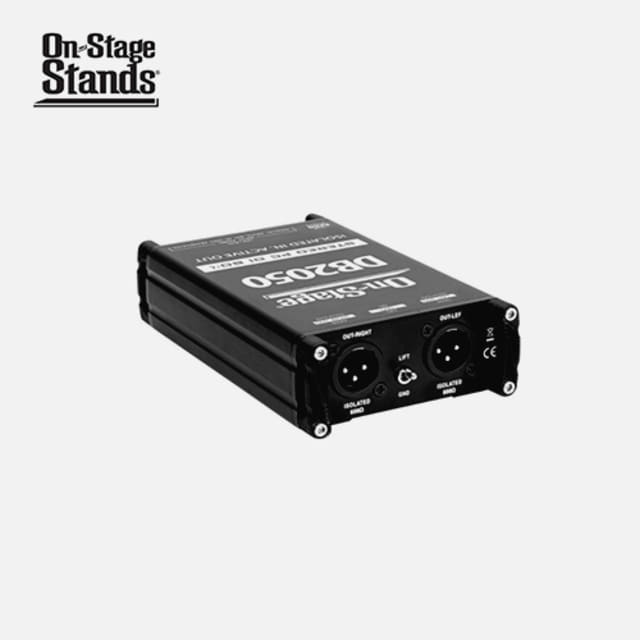 OnStage DB2150 액티브 다이렉트 박스 DI BOX DI박스 2채널 스테레오