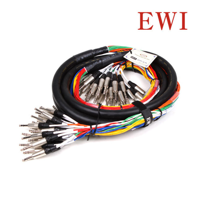 EWI MTPS-24 24채널 인서트 스네이크 55-55 TRS 멀티케이블