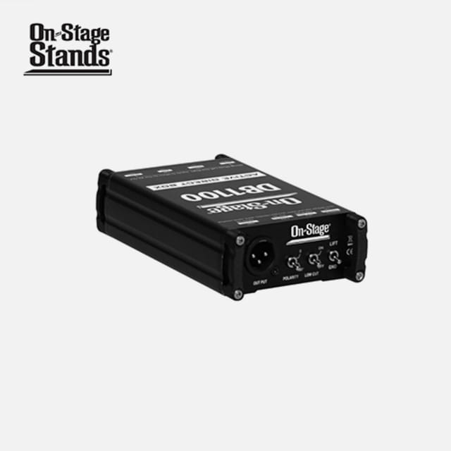 OnStage DB1100 액티브 다이렉트 박스 DI BOX DI박스 1채널 모노