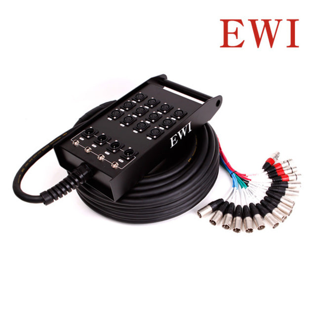 EWI PSPX-12-4 12채널 4리턴 XLR 캐논 멀티케이블 멀티박스 (10M)