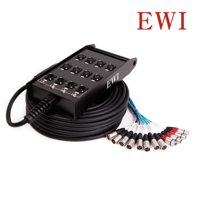 EWI PSPX-8-4 8채널 4리턴 XLR 캐논 멀티케이블 멀티박스 (10M)