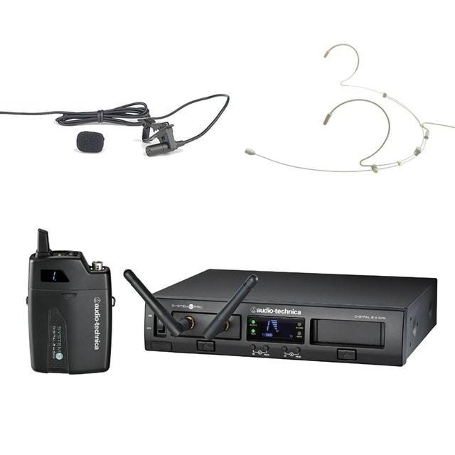 오디오테크니카 ATW1301 무선 벨트팩 핀,헤드셋 마이크 시스템