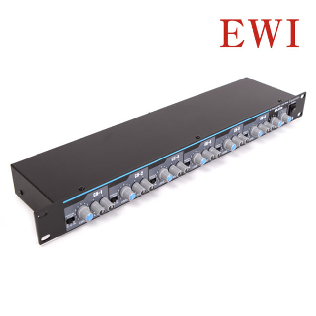 EWI ML-620e 6채널 마이크 라인 믹서